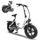 BICI ELECTRICA HONEY WHALE BK05 BATERIA 48V/10.4 AH MOTOR 500W COLOR BLANCO