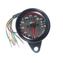 VELOCIMETRO UNIVERSAL 12V TIPO CAFE RACERS