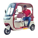 TRIMOTO ELECTRICA HONEY WHALE C80 PRO BATERIA COLOR ROJO