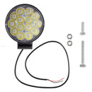 FARO LED AUXILIAR NEGRO REDONDO 14W 12V PROMOTO