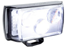 FARO LED LUZ AMARILLA BLANCA 3 LEDS CON ESTROBO LATERAL AZUL ROJO