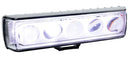 BARRA LED LUZ AMARILLA BLANCA 5 LEDS CON ESTROBO LATERAL ROJO AZUL