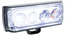 FARO LED LUZ AMARILLA BLANCA 4 LEDS CON ESTROBO ROJO AZUL