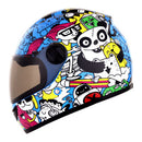 CASCO CERRADO GHIRA GH JUNIOR  FRIENDS TALLA M COLOR AZUL