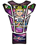 PROTECTOR DE TANQUE RACING DRIVER COLOR MORADO