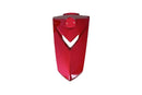 CUBIERTA DELANTERA P/ CRYPTON 110 COLOR ROJO