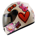 CASCO CERRADO GHIRA GH JUNIOR SUPER GIRLY TALLA M COLOR ROSA