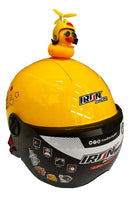 CASCO INFANTIL IRON RACING CACHUCHA DUCKLING COLOR AMARILLO DOT