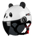 CASCO INFANTIL IRON RACING CACHUCHA PANDA COLOR BLANCO DOT