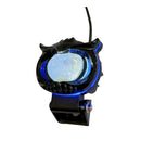 FARO AUXILIAR LED BUHO CON LUPA CONTORNO AZUL LUZ BLANCO/ AMARILLO 18W 3000LM/ 6000LM 12V-80V