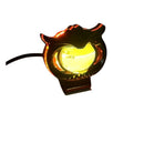 FARO AUXILIAR LED BUHO CON LUPA CONTORNO ROJO 18W 3000LM/ 6000LM 12V-80V