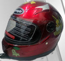 CASCO BUONO INFANTIL CERRADO UNITALLA  COLOR ROJO