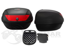 MALETERO TECH-X2 51LT COLOR NEGRO C/ REFLEJANTECAJA