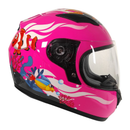 CASCO TECH-X2 CERRADO INFANTIL TALLA L  COLOR ROSA