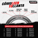 LLANTA SAYTO 120/80-18 TT UR833 6PR