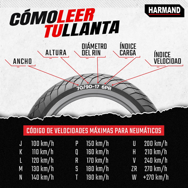 LLANTA SAYTO 120/80-18 TT UR833 6PR