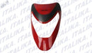 CUBIERTA FRONTAL SUPERIOR CS 125 COLOR ROJO/NEGRO TAPA