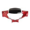 CUBIERTA FR MANUBRIO ROJO NEGRO P/ D125