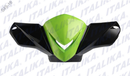CUBIERTA FRONTAL XT 110RT COLOR NEGRO/VERDE TAPA