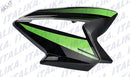 CUBIERTA DE TANQUE IZQUIERDA FIERA 150 COLOR NGO/VERDE TAPA