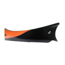 CUBIERTA LAT IZQ NEGRO NARANJA P/ DS 150