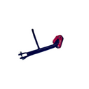 PLACA P/PARADOR LATERAL COLOR ROJO