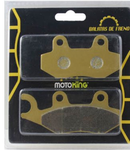 BALATAS MOTOKING FRENO DISCO P/ XTZ 125 250SZ EN 125 NUOVO 125 DM 200 DM 150ROJA VORTX 200 TORNADO XR 25 NINJA 300 (DELANTRERA) FA135