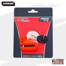 CANDADO IRON RACING P/ DISCO DE FRENO IR-03 5.5MM COLOR NARANJA