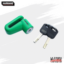 CANDADO IRON RACING P/ DISCO DE FRENO IR-02 5.5MM COLOR VERDE