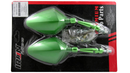 ESPEJO DECORATIVO IRON RACING IR0200 COLOR VERDE