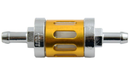 FILTRO DE GASOLINA ALUMINIO IR0082 DORADO