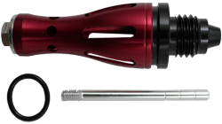 MEDIDOR DE ACEITE ALUMINIO DECORATIVO UNIVERSAL IR9015 ROJO