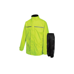 IMPERMEABLE MOORE TALLA L COLOR NEGRO/AMARILLO