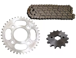 KIT DE SPROCKET SAYTO P/ CG 125 TITAN (38 X 15T 428H X 100L)
