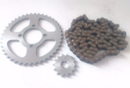 KIT DE SPROCKET SAYTO P/ AX 100 (42 X 14T 428H X 112L)