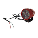 FARO AUXILIAR REDONDO 4 HYPER LEDS COLOR ROJO 4W 8-80V