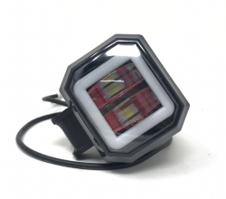 FARO AUXILIAR HYPER LED IR-A10 C/OJO ANGEL 12-80V 2500LM