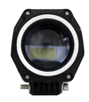 FARO AUXILIAR HYPER LED IR-A03 C/OJO ANGEL AZUL 12-80V 2500LM