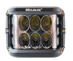 FARO AUXILIAR HYPER LED IR-Z06 C/ ESTROBO LUZ AZUL 12-80V 2000LM
