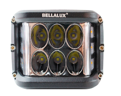 FARO AUXILIAR HYPER LED IR-Z06 C/ ESTROBO LUZ ROJA 12-80V 2000LM