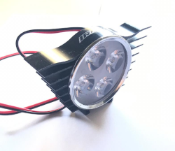 FARO AUXILIAR HYPER LED IRON RACING IR-0900 COLOR NEGRO 8-80V 4W 200LM
