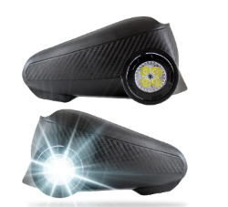 PROTECTOR DE MANIJA C/LUZ COLOR NEGRO IR-0121