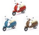 MOTO A ESCALA VESPA PRIMAVERA (VARIOS COLORES)