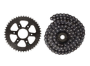 KIT SPROCKET P/ DOMINAR 400 (520H X 120L 45T 15T)