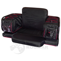 RESPALDO UNIVERSAL P/ ATV CUATRIMOTO CON MALETAS LATERALES