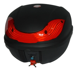 MALETERO SOLARIS 39L COLOR NEGRO/ROJO 41*40*31CM