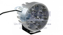 FARO AUXILIAR REDONDO HYPER LED IR-1575 COLOR PLATA 18W 8-80V