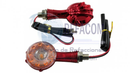 DIRECCIONAL IRON RACING LED IR1030 LUZ AMARILLA/BLANCA EFECTO RUNNING