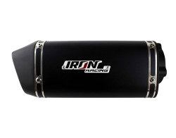 ESCAPE IRON RACING DECORATIVO UNIV IR-9010 COLOR NEGRO MATE C/ SILENCIADOR