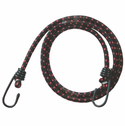 SOGA ELASTICA REFLEJANTE IRON RACING 1.50M*10MM COLOR NEGRO